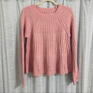 ✨NWOT✨ Blush Pink Ribbed Sweater